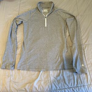 Stio Gray Long Sleeve Tee